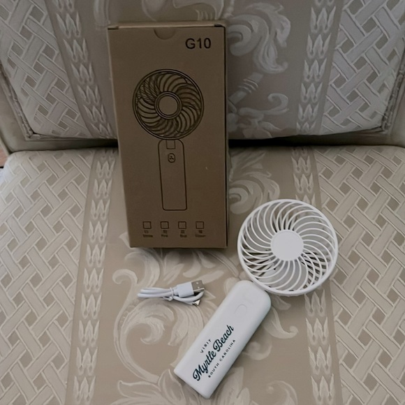 Portable Hand Fan for on the Go! Visit Myrtle Beach, South Carolina, Brand, New! - Picture 4 of 4